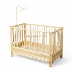 Premium Rattan Crib