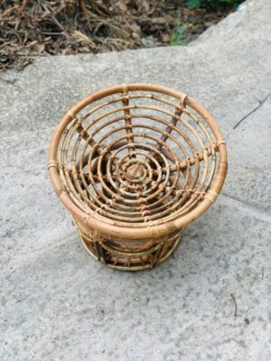 Rattan Doll Papasan Chair, top view