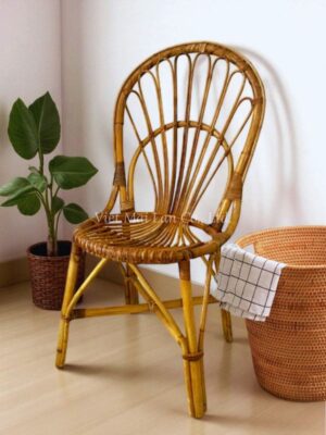 Raw Rattan Chair
