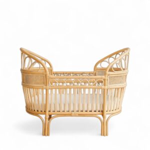 Safe Rattan Crib