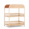 Stylish Rattan Changing Table
