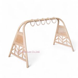 Boho Rattan Play Gym