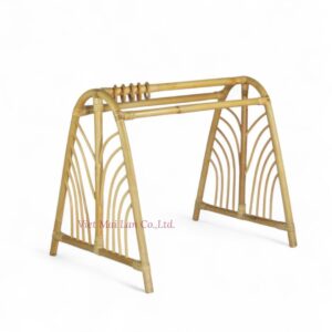 Cute Baby Rattan Play Gym