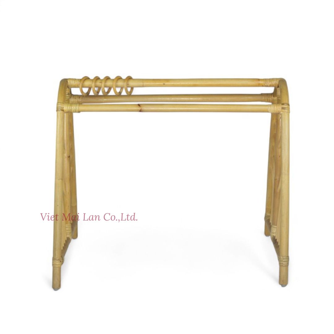Cute Baby Rattan Play Gym