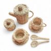 Cute Rattan Cooking Set