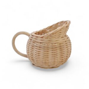 Delightful Rattan Toy Teapot