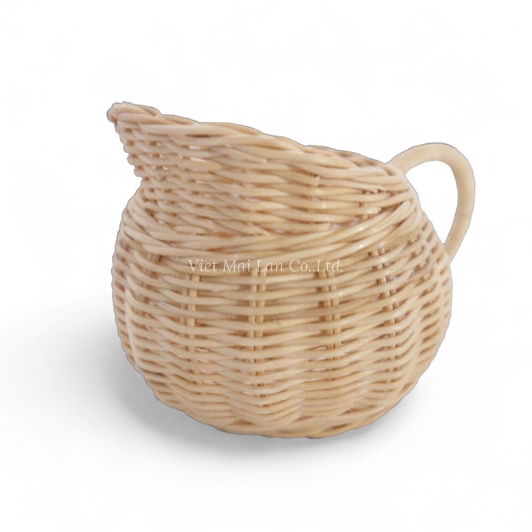 Delightful Rattan Toy Teapot