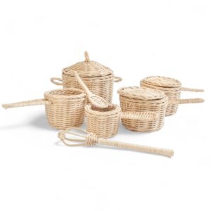 Eco Rattan Cooking Set
