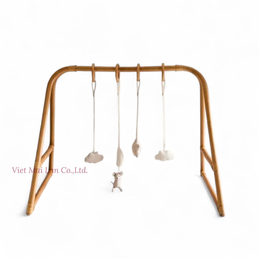 Handmade Rattan Play Gym