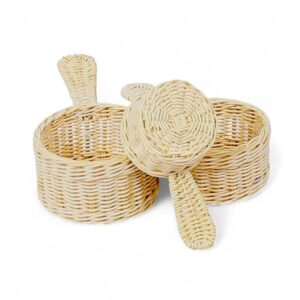 Mini Rattan Cooking Set