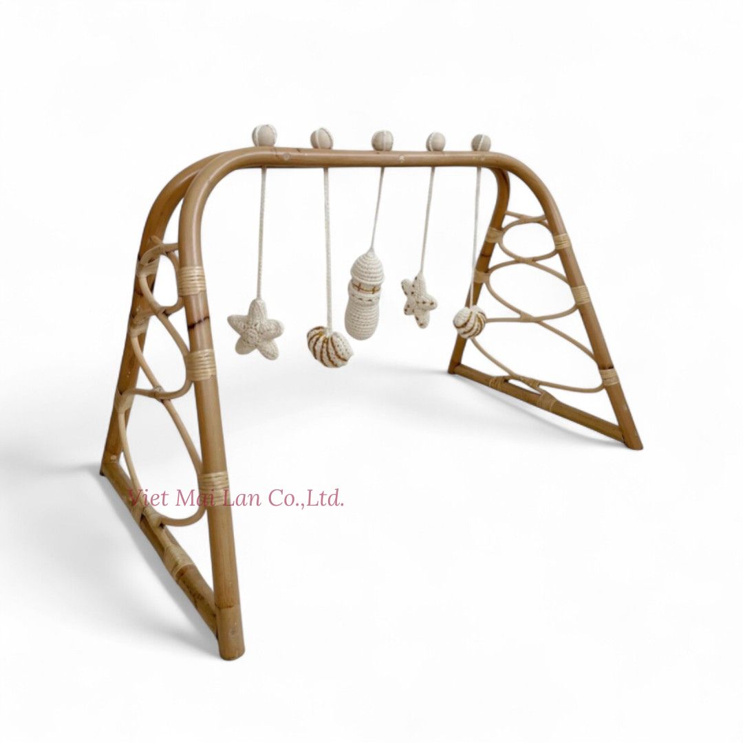 Montessori Rattan Play Gym