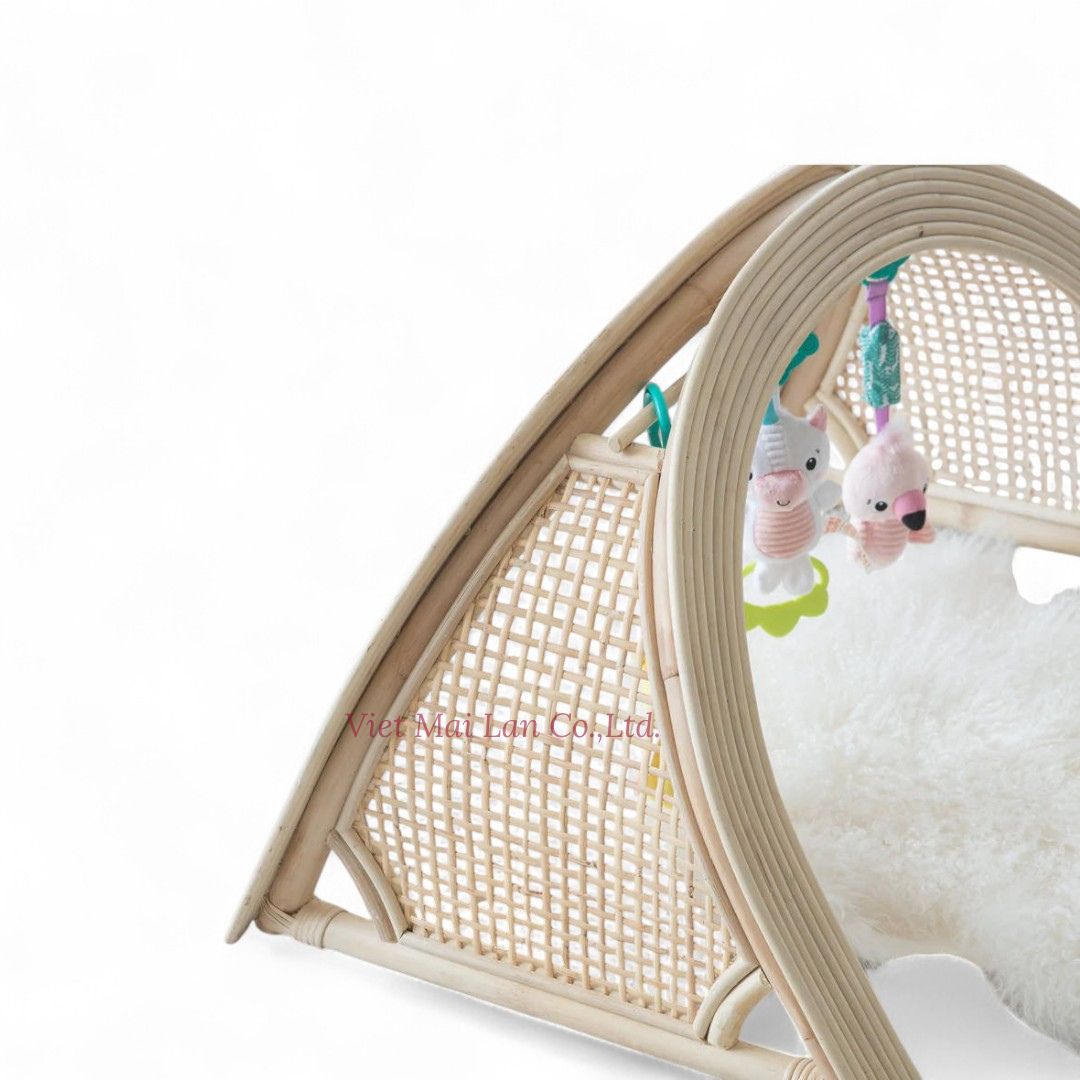 Natural Rattan Play Gym