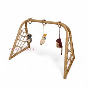Organic Rattan Play Gym
