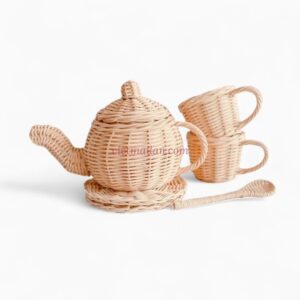 Playtime Rattan Tea Set