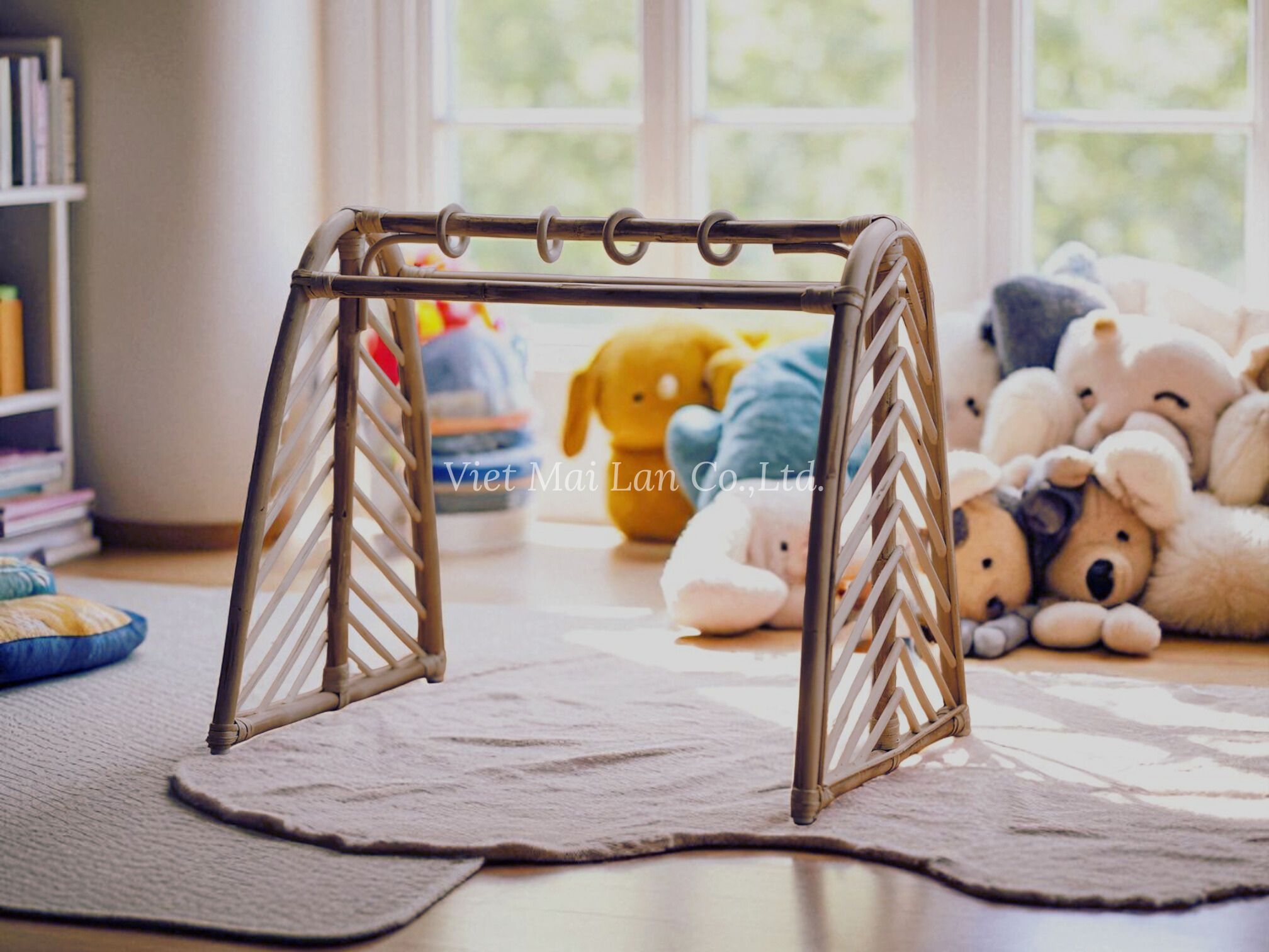 Rattan Play Gym - a Natural Play Space for Your Baby’s First Years
