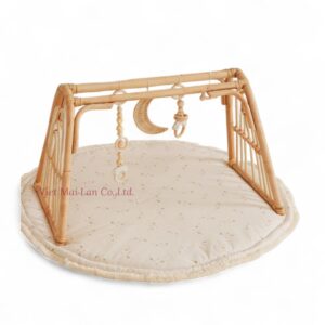 Rattan Play Gym for Babies