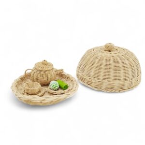 Baby Rattan Tea Set Delight