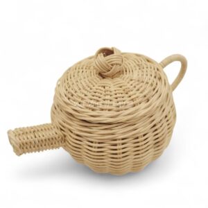 Rattan Toy Teapot