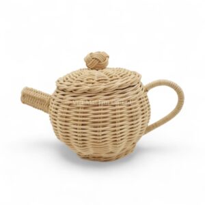 Rattan Toy Teapot