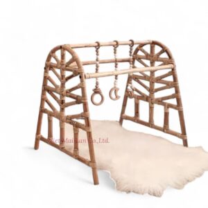 Scandinavian Rattan Play Gym