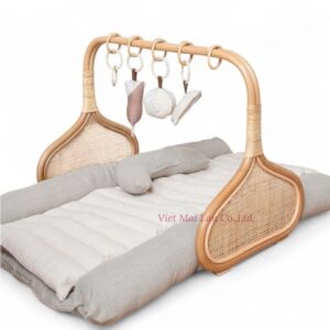 Simple Rattan Play Gym