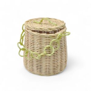 Sustainable Rattan Pot for Little Chefs