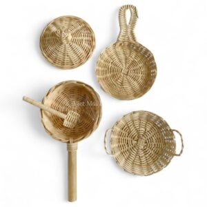 Sweet Rattan Cooking Set