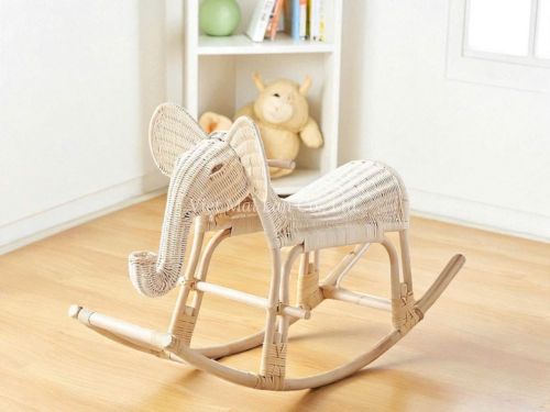 When Aesthetics and Safety Blend in the Rattan Rocking Chair