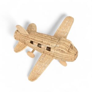 Adorable Rattan Airplane Toy