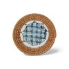 Artistic Ceramic Rattan Coaster