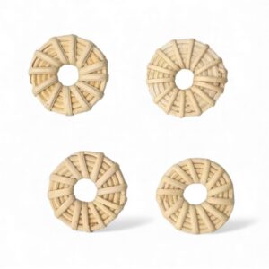 Beach Style Rattan Charm