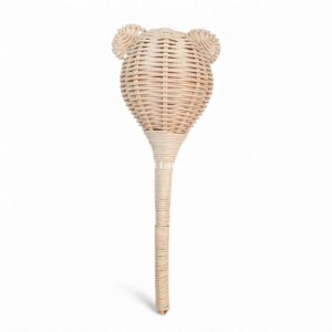 Bear Rattan Baby Rattle