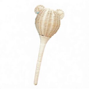 Bear Rattan Baby Rattle