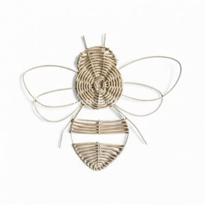 Bee Rattan Kids Wall Decor