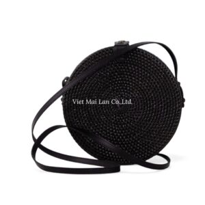 Black Rattan Bag