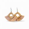 Bohemian Rattan Earrings