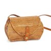 Boho Crossbody Rattan Bag