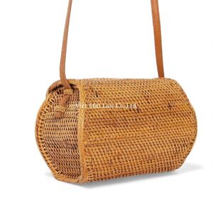 Boho Crossbody Rattan Bag