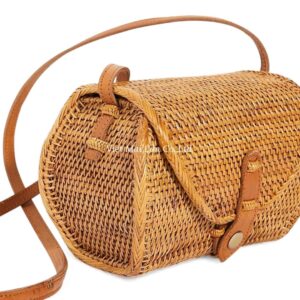 Boho Crossbody Rattan Bag