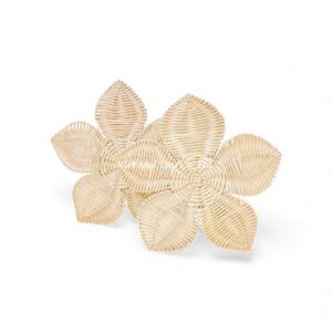 Boho Flower Rattan Kids Wall Decor