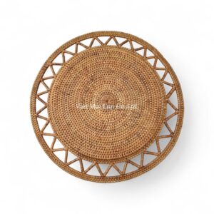 Boho Rattan Charger Plate