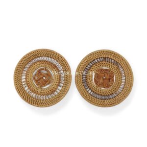 Boho Rattan Coaster