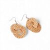 Boho Rattan Earrings