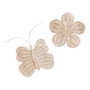 Boho Rattan Kids Wall Decor