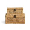 Brown Rattan Box
