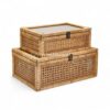 Brown Rattan Box