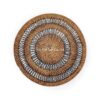 Brown Woven Rattan Placemat