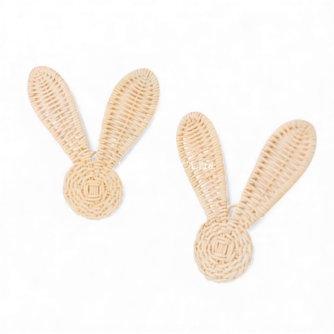 Bunny Rattan Kids Wall Decor