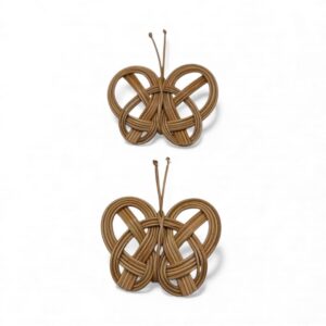 Butterfly Rattan Charm
