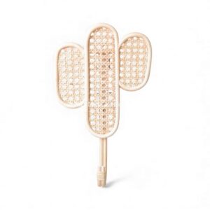 Cactus Rattan Kids Wall Shelf